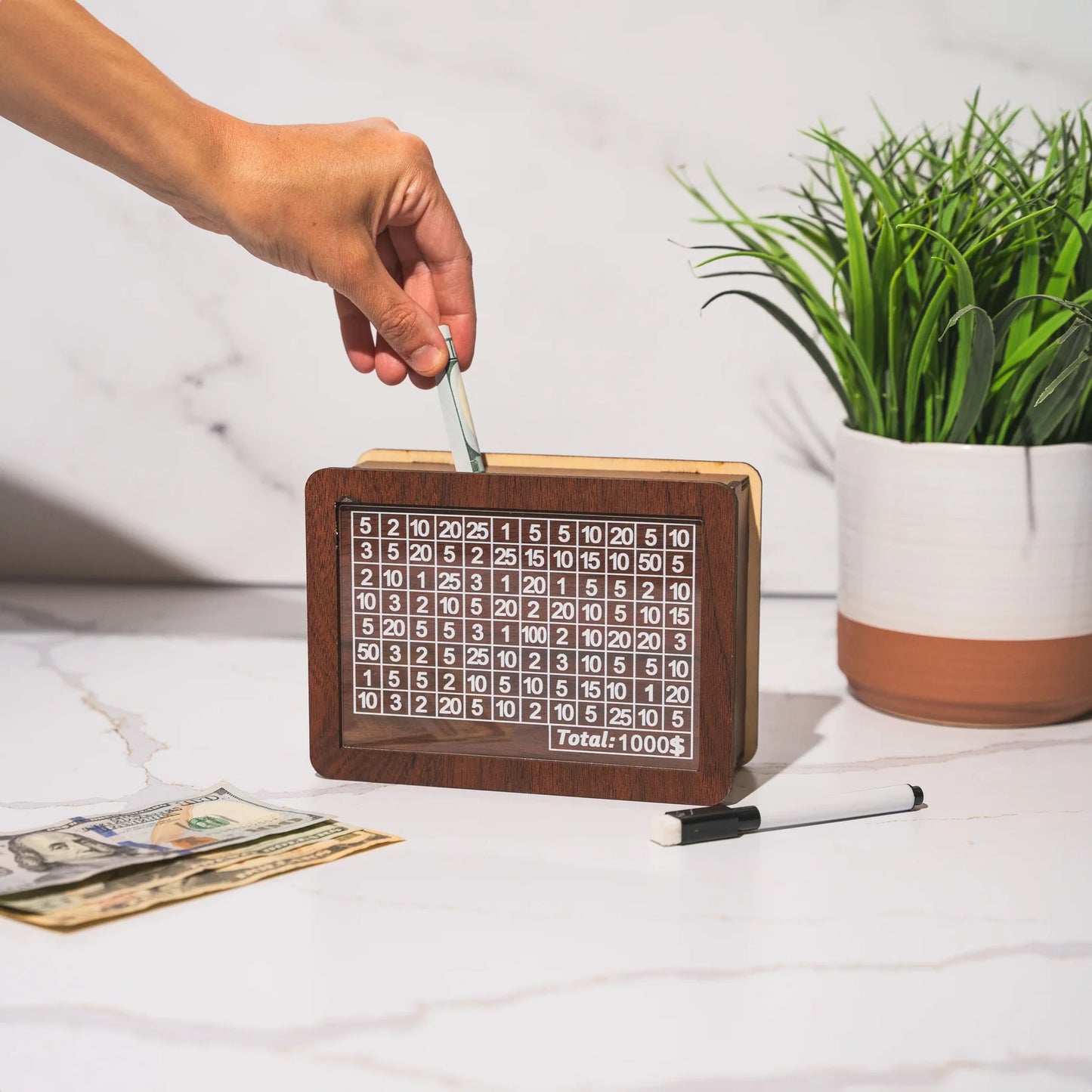 RoseGy™ Cashbox for Couple Saving (using Kakeibo’s strategy)