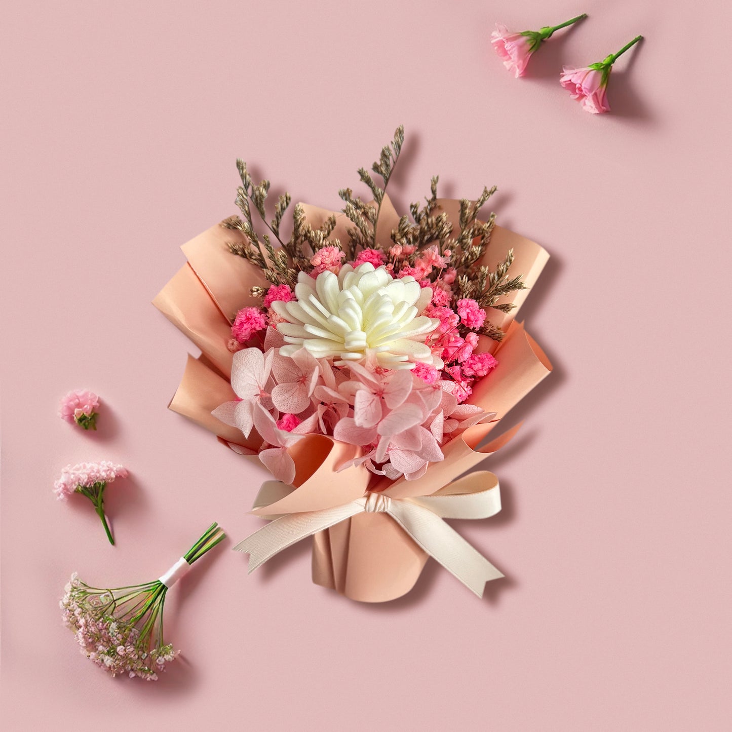 Rosegy™ Handmade Mini Bouquets for Car (Best Gift)
