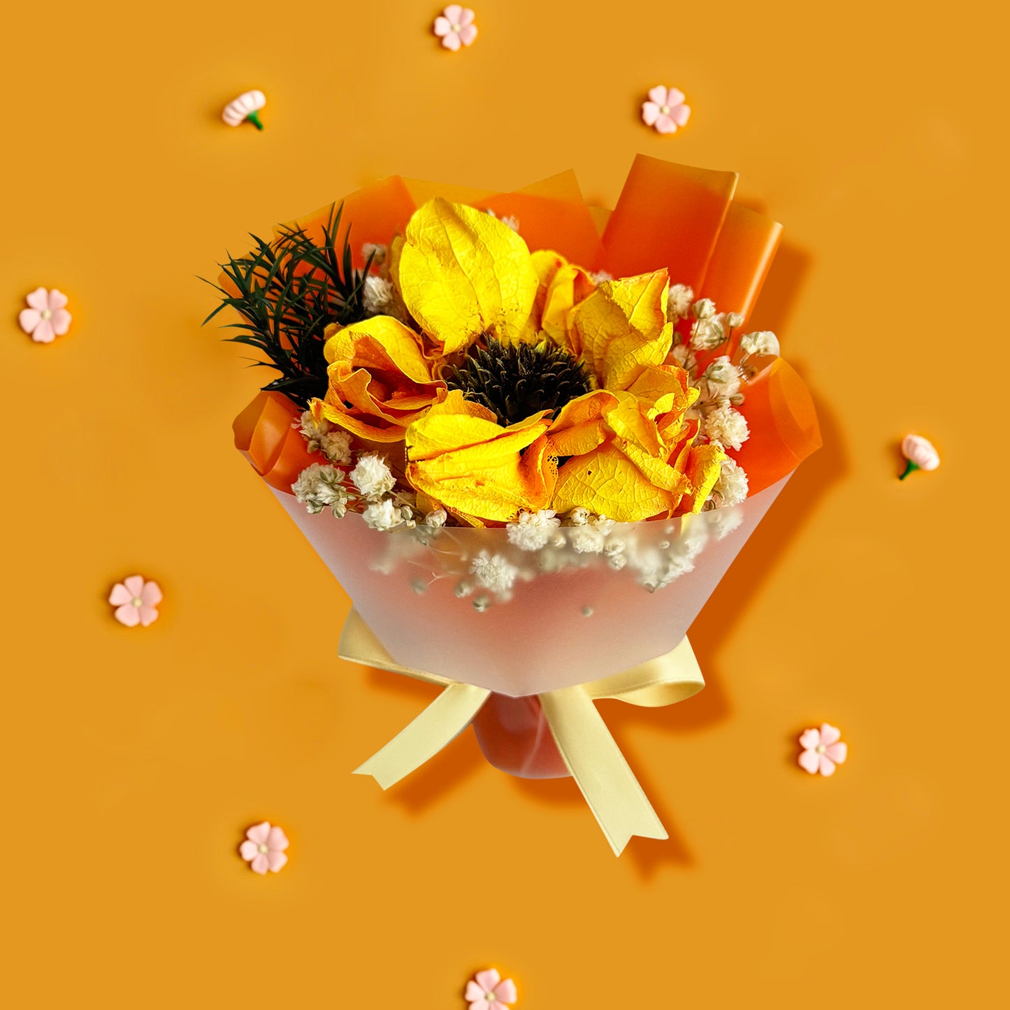 Rosegy™ Handmade Mini Bouquets for Car (Best Gift)