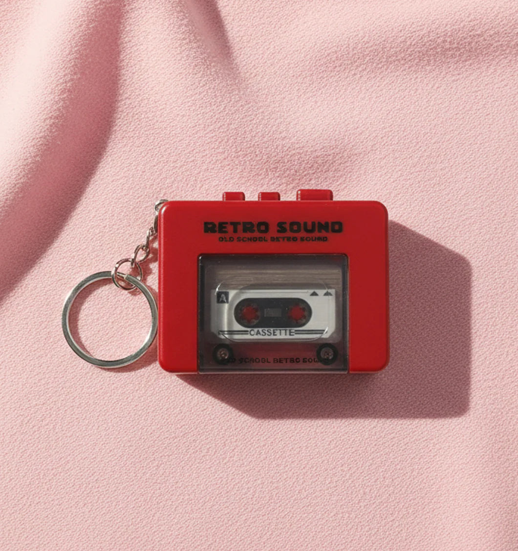 Baby Heartbeat Recorder & Player Keychain