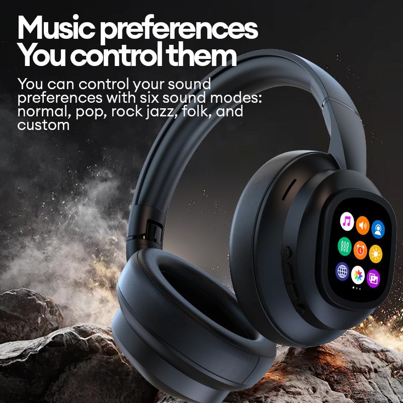 RoseGy™ Revolutionary Detachable Screen Headphone with ai translation