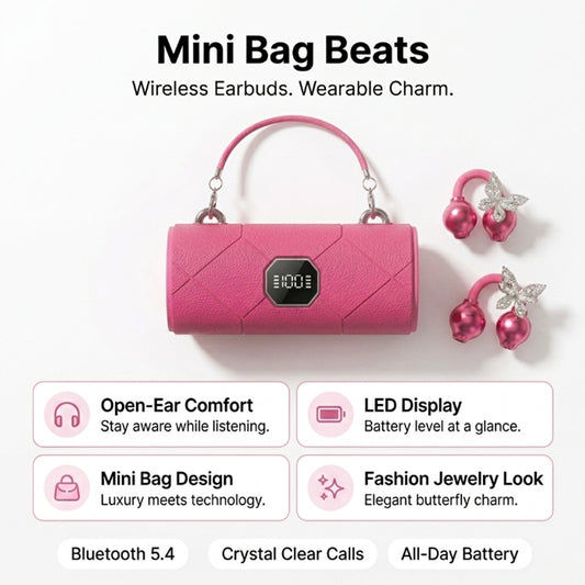 Disguised Earbuds for Mom and Daughter