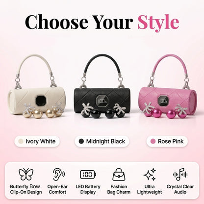 Buterfly bow earbuds