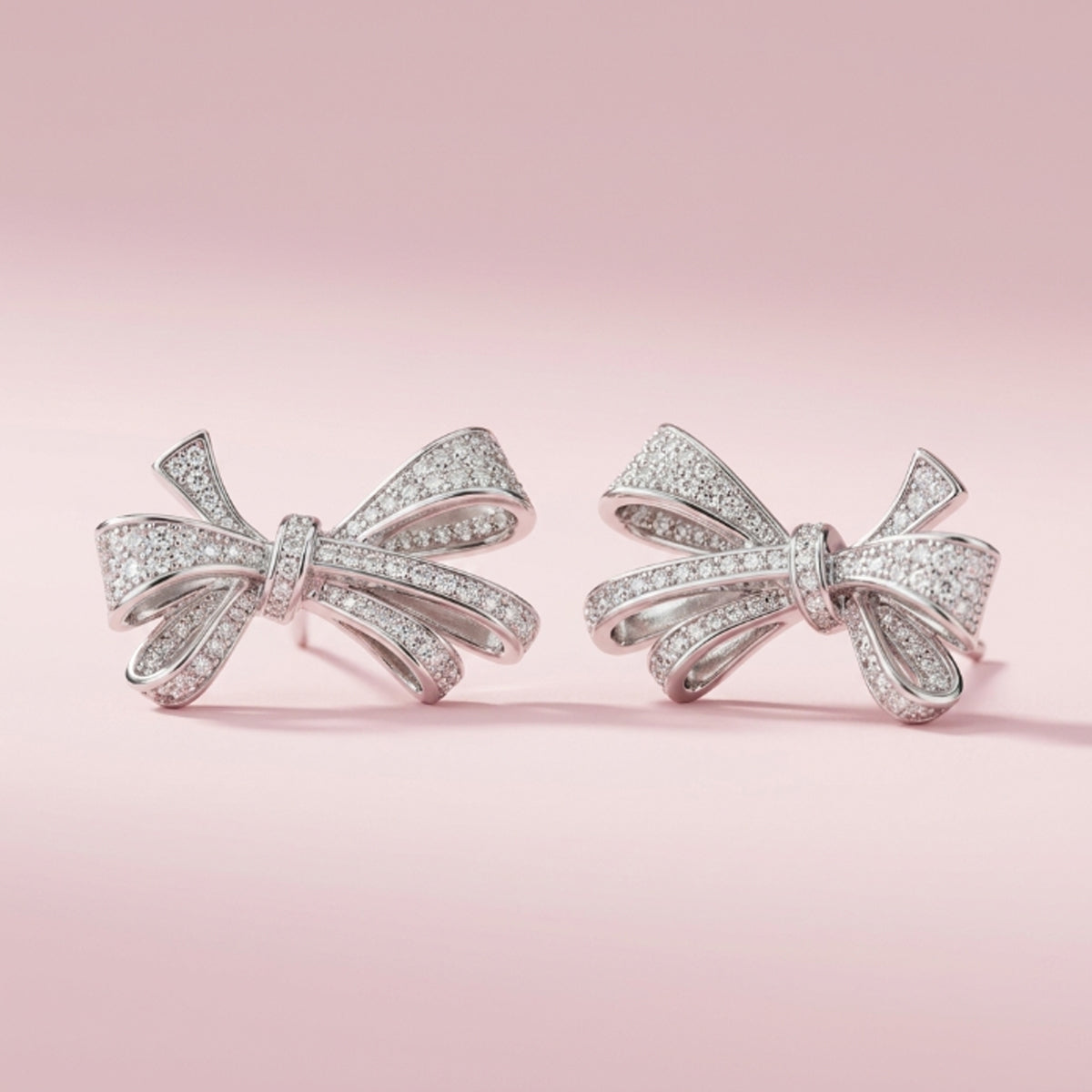 buterfly bow jewelry earbuds acessory