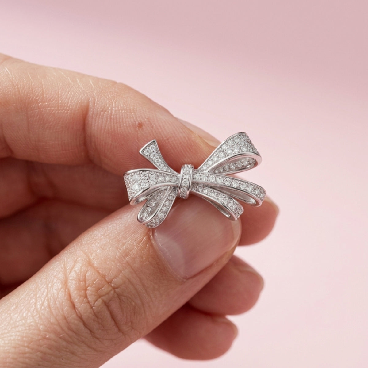 buterfly bow jewelry earbuds acessory