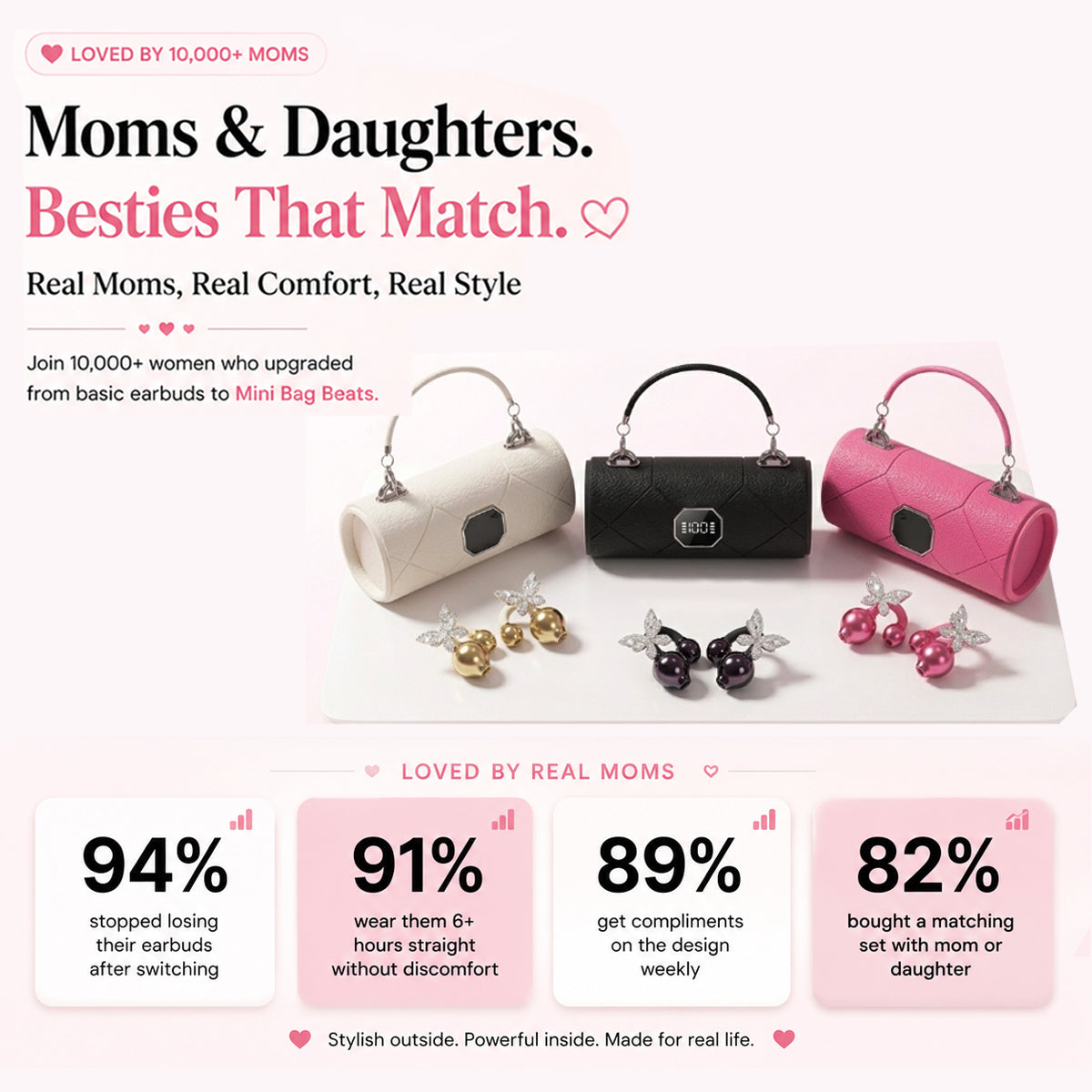 Butterfly mini bag beats