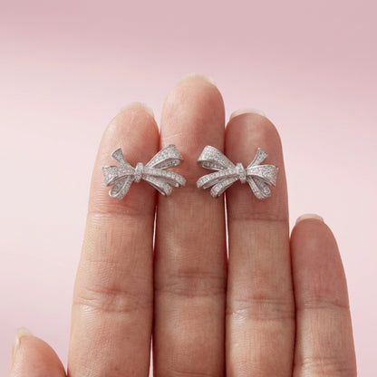buterfly bow jewelry earbuds acessory