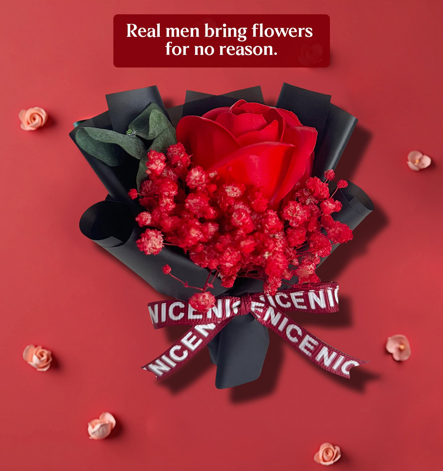 RoseGy™ Handmade & Standable Mini Bouquets for Her & Car (Best Gift)