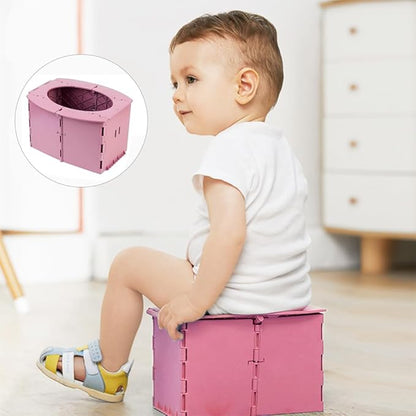 RoseGy™ Portable Folding Travel Potty for Toddlers – Reusable Kids Potty for Travel & Training
