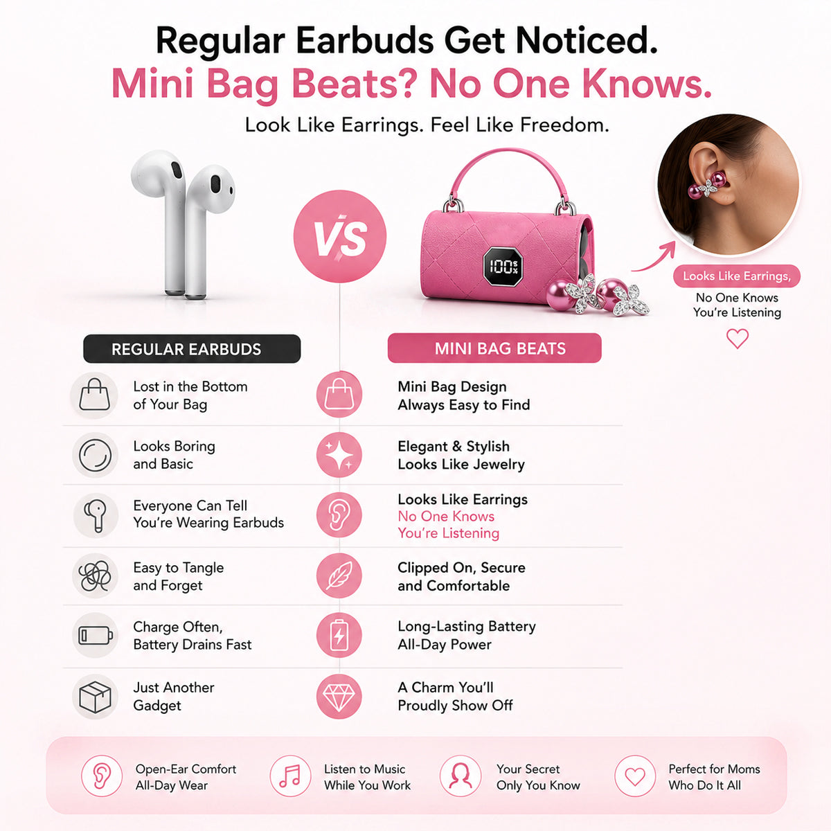 Butterfly mini bag beats