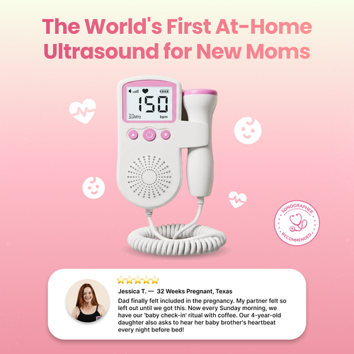 RoseGy™ Fetal Heartbeat Monitor Pro 3.0