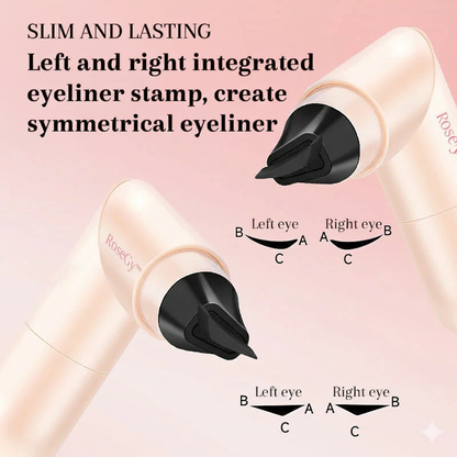 RoseGy™ Waterproof Eyeliner Stamp Quick Dry Long Lasting , Stamp Rotatable Portable