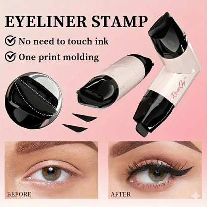 RoseGy™ Waterproof Eyeliner Stamp Quick Dry Long Lasting , Stamp Rotatable Portable