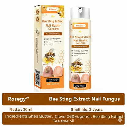 Rosegy Bee Sting  Extract Nail Care Spray –Moisturizing & Brightening Formula
