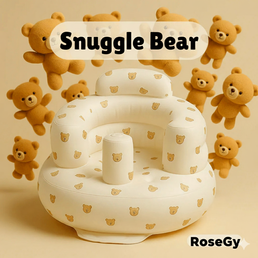 RoseGy™ Inflatable Baby chair 5.0 with Built-in Pump