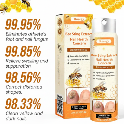 Rosegy Bee Sting  Extract Nail Care Spray –Moisturizing & Brightening Formula