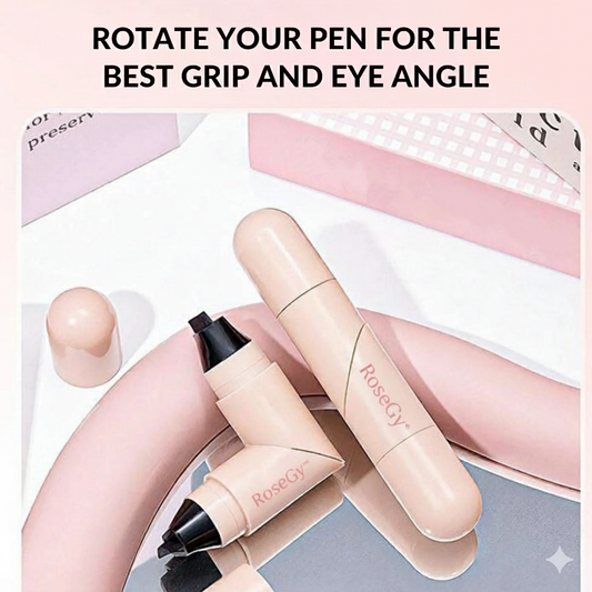 RoseGy™ Waterproof Eyeliner Stamp Quick Dry Long Lasting , Stamp Rotatable Portable