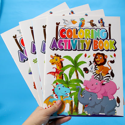 Coloring Activity Books (A4, Suitable for Large, Random Pictures)