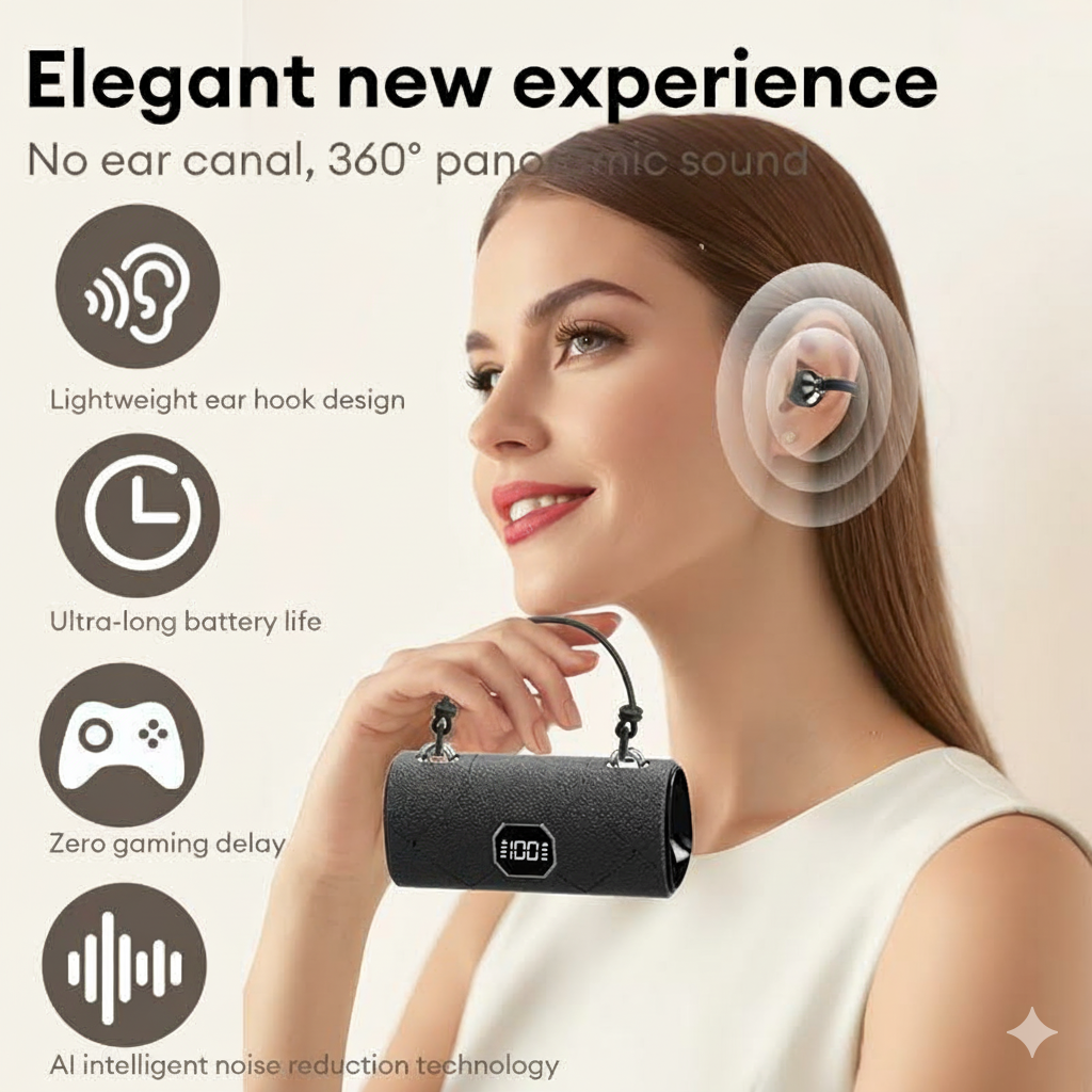 RoseGy™ Clipon Disguised Earbuds for work (Buy 1, Get 1 Free)