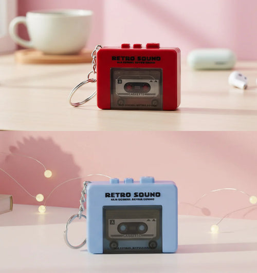 Baby Heartbeat Recorder & Player Keychain