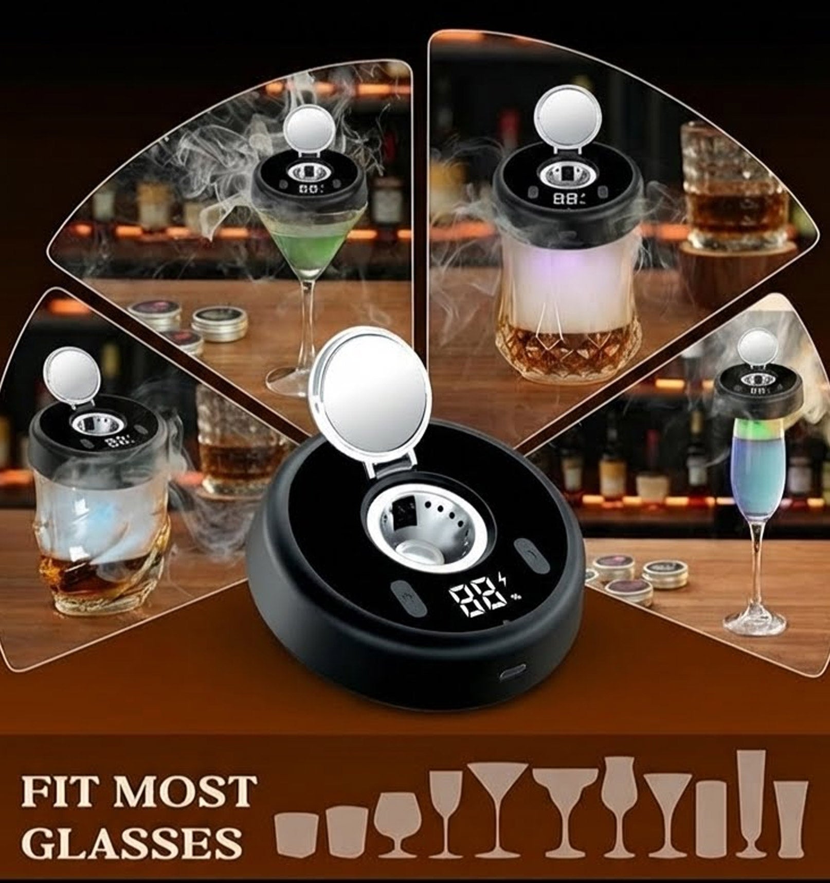 Whisky Electric Smoke 5.0. An Elegant Way to Smoke Your Whiskey at Home
