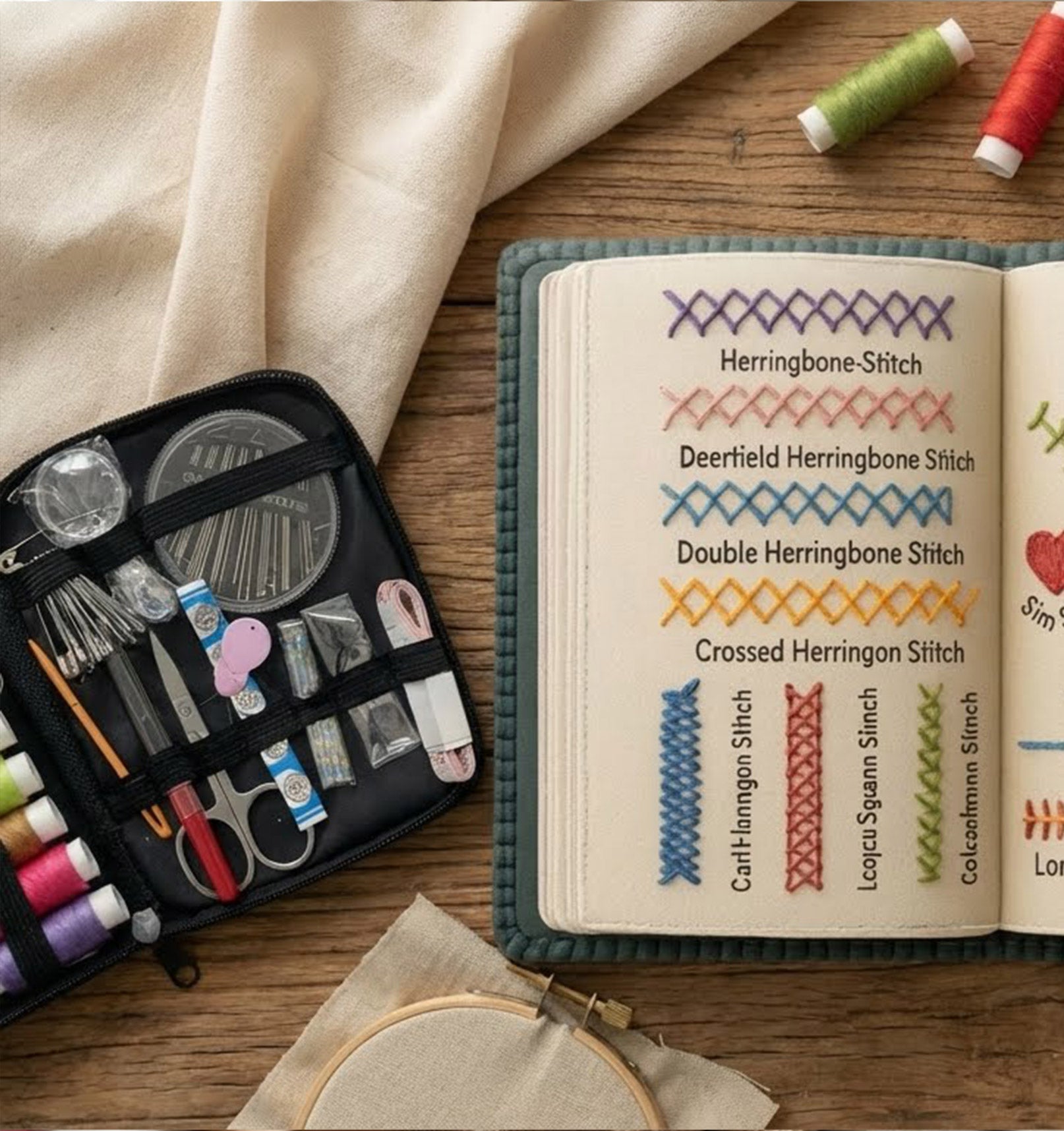 RoseGy™Complete Embroidery Stitch Handbook for Creatives