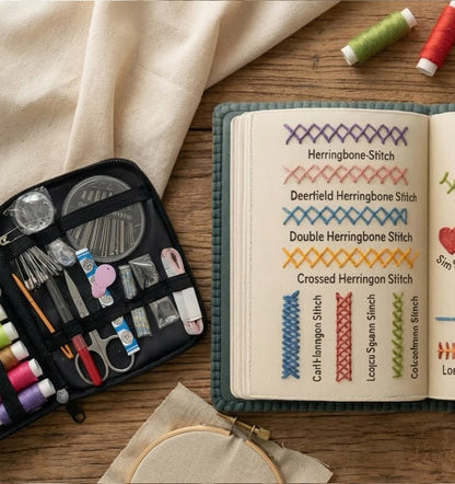 RoseGy™Complete Embroidery Stitch Handbook for Creatives