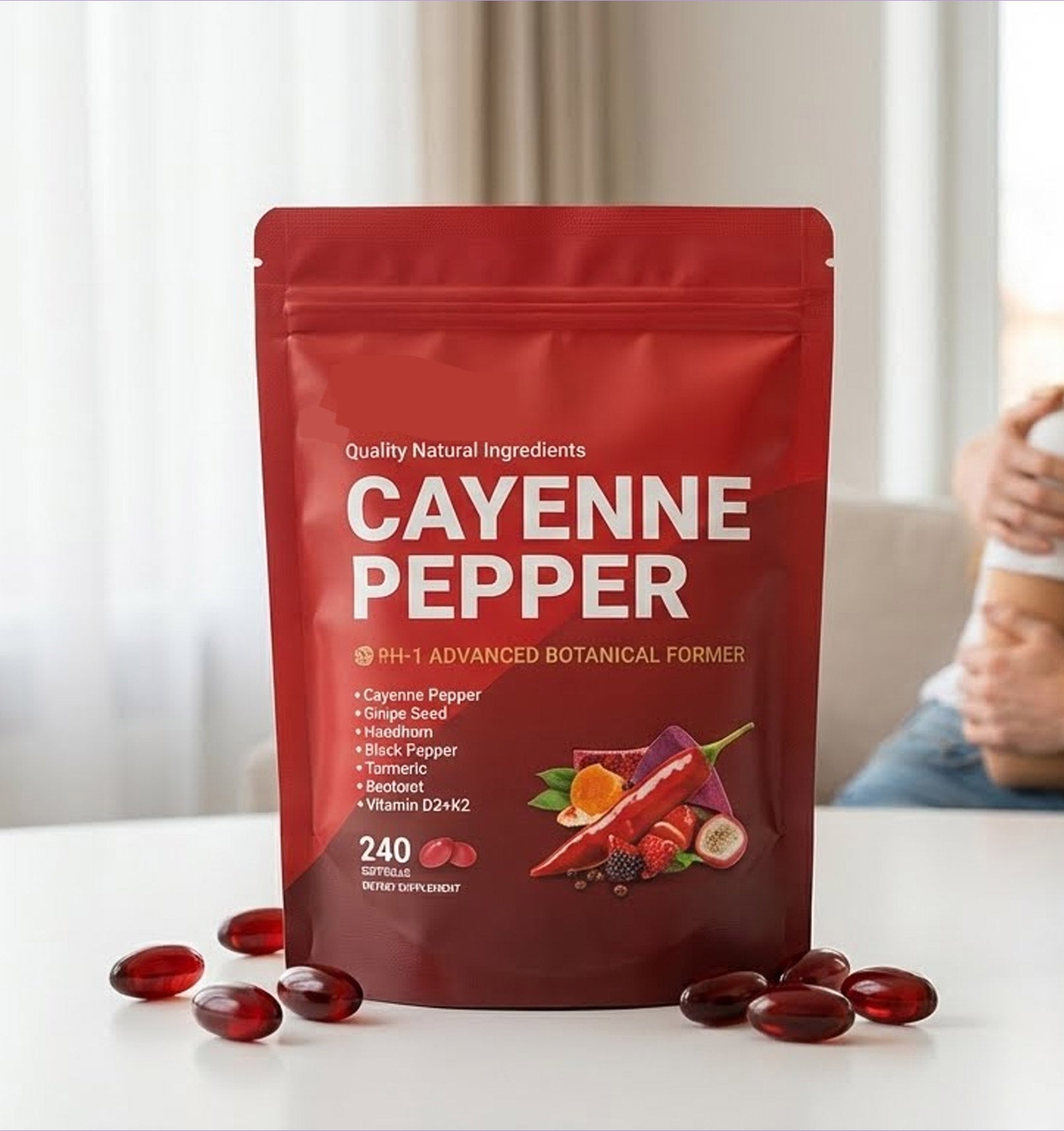 Men’s Performance & Timing Support – Cayenne Pepper Advanced Formula