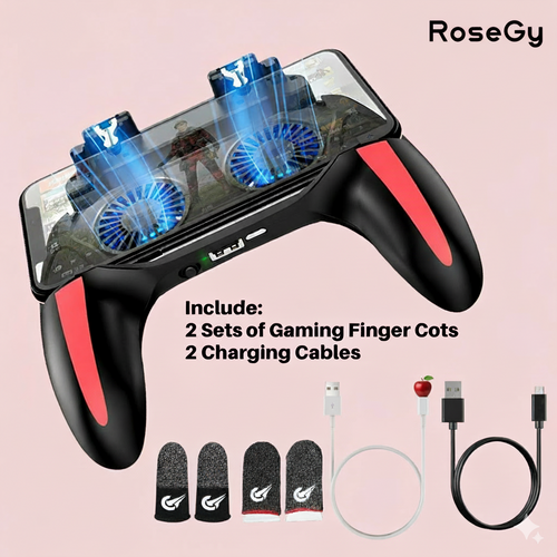 RoseGy™ Pro FPS Gaming Grip/Game Pad for Call of Duty/PUBG/Fortnite (4.7-7" Android & iPhone)