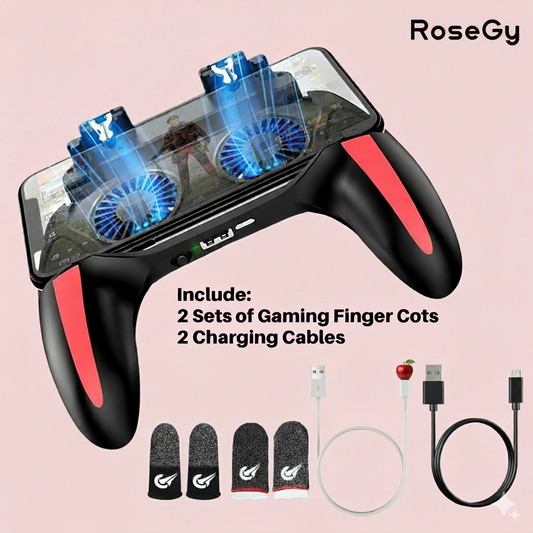 RoseGy™ Pro FPS Gaming Grip/Game Pad for Call of Duty/PUBG/Fortnite (4.7-7" Android & iPhone)