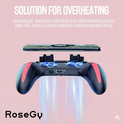 RoseGy™ Pro FPS Gaming Grip/Game Pad for Call of Duty/PUBG/Fortnite (4.7-7" Android & iPhone)