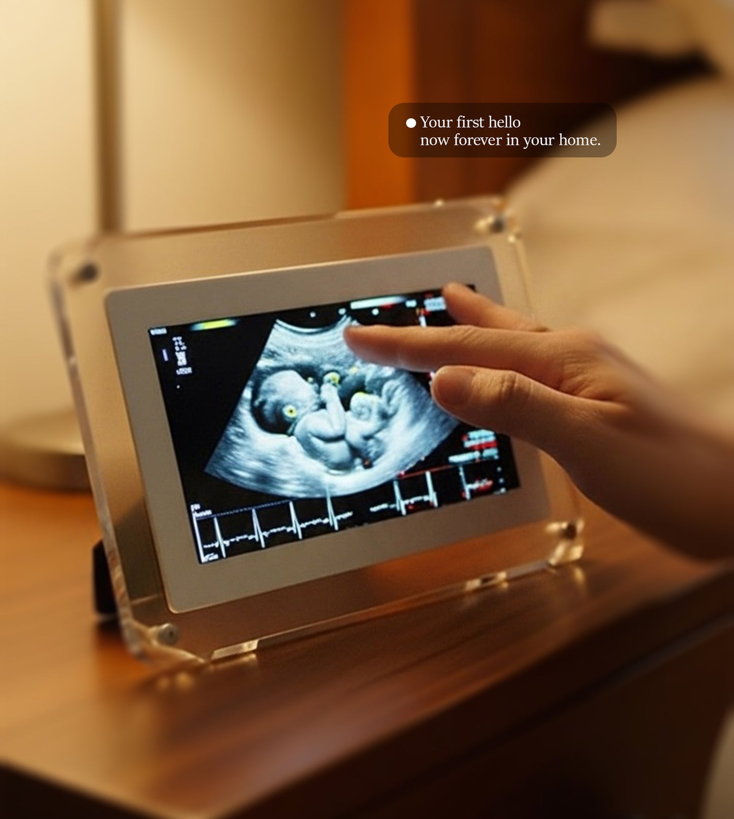 BabyPy First Capture Digital Frame (Live Ultrasound Digital Frame)