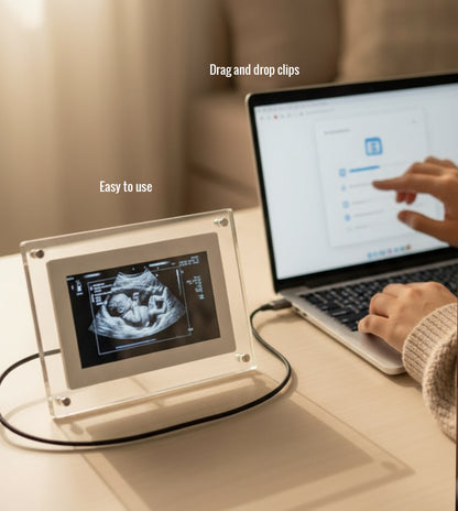 BabyPy First Capture Digital Frame (Live Ultrasound Digital Frame)