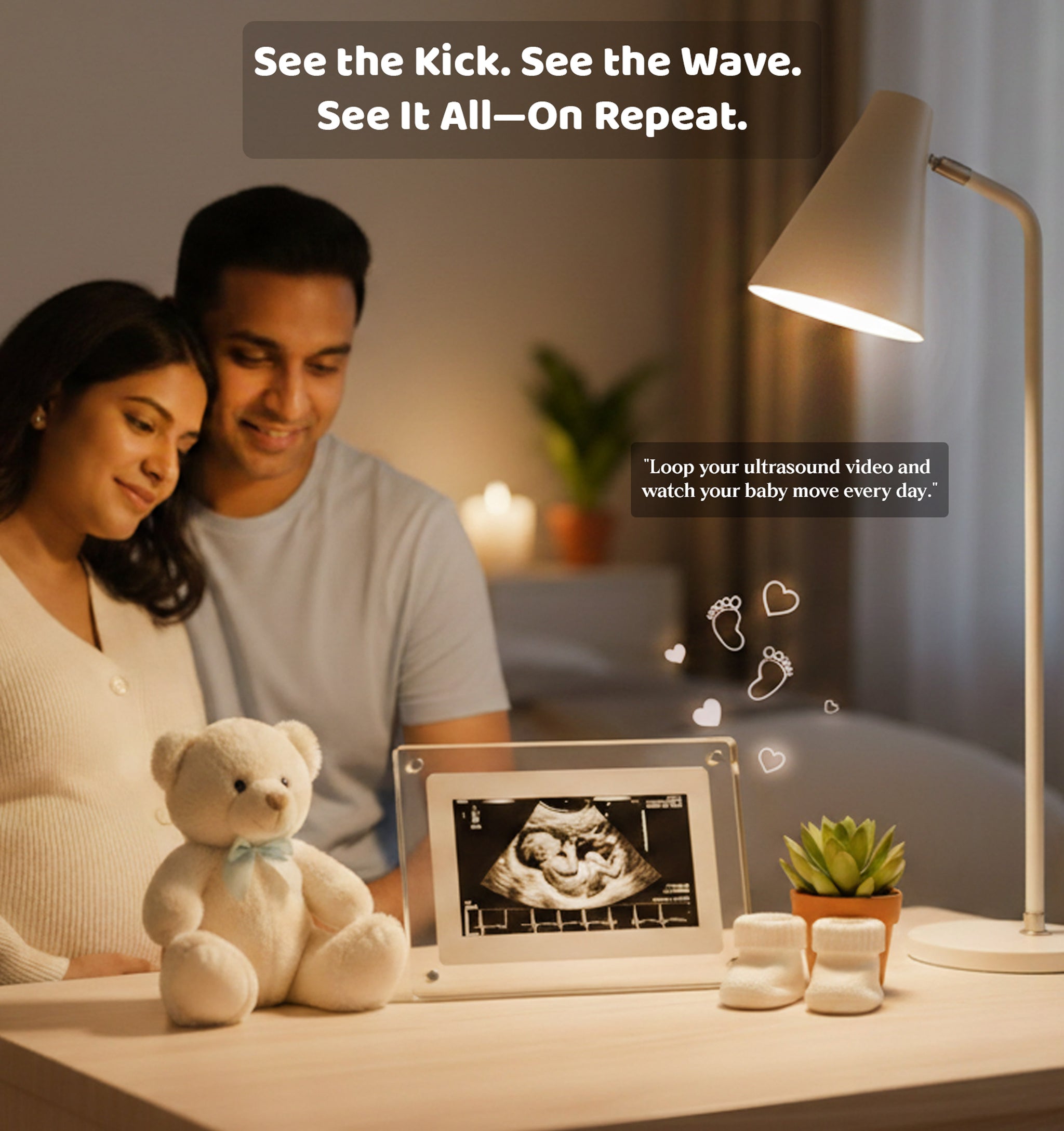 BabyPy First Capture Digital Frame (Live Ultrasound Digital Frame)