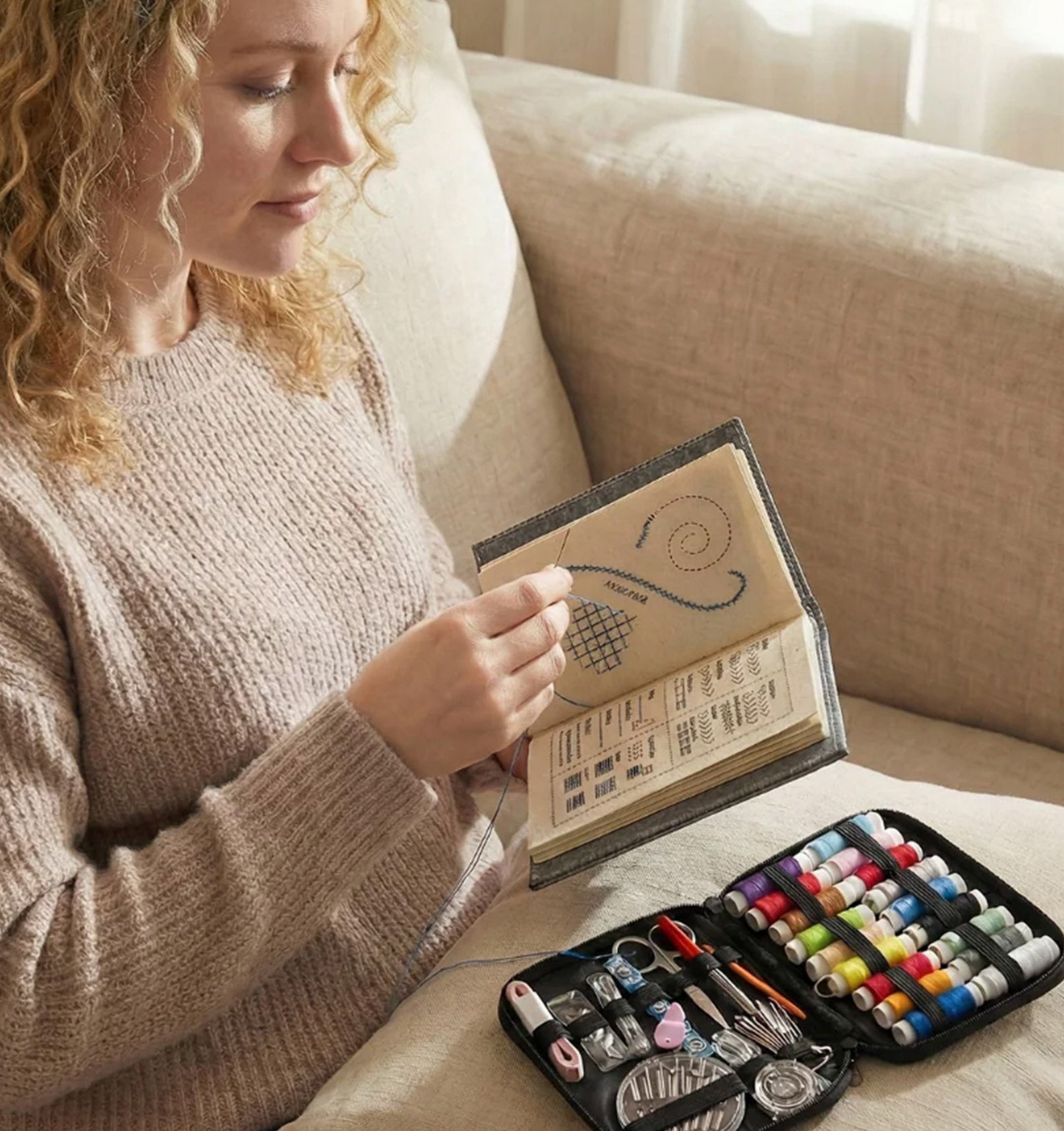 RoseGy™  A Thoughtful Gift She’ll Actually Use  embroidery stitch book Gift