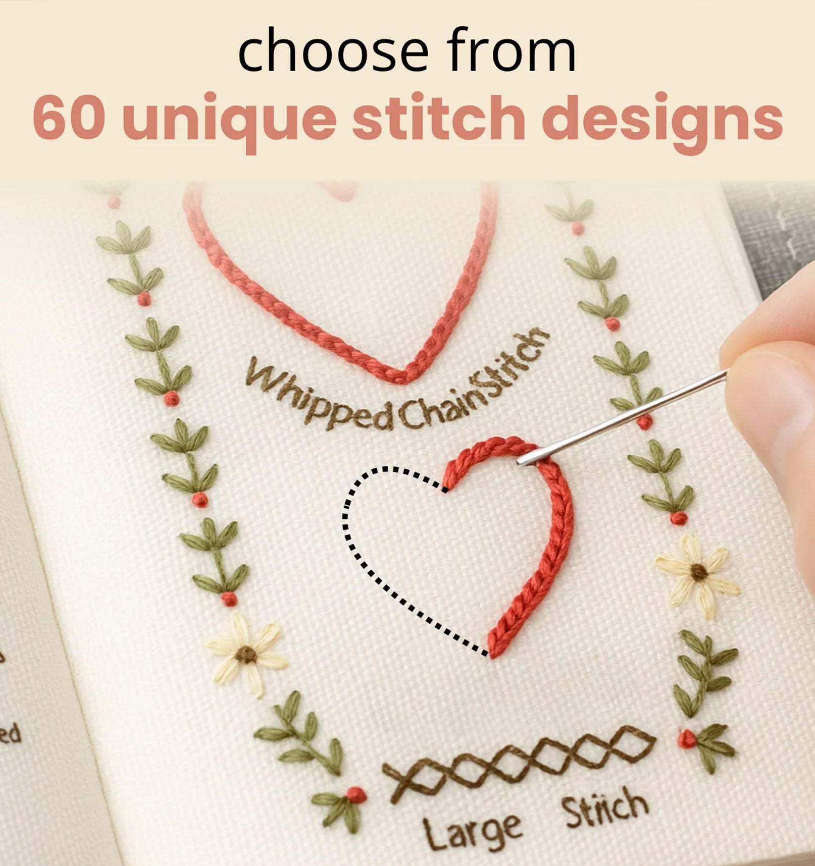 RoseGy™  A Thoughtful Gift She’ll Actually Use  embroidery stitch book Gift