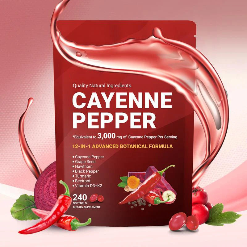 Men’s Performance & Timing Support – Cayenne Pepper Advanced Formula