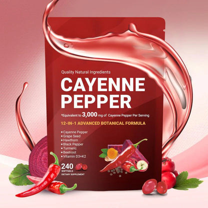 Men’s Performance & Timing Support – Cayenne Pepper Advanced Formula