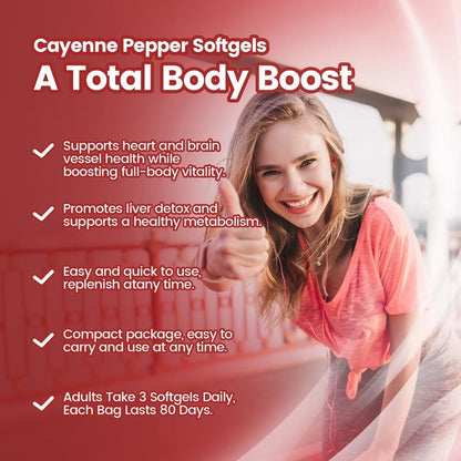 Men’s Performance & Timing Support – Cayenne Pepper Advanced Formula