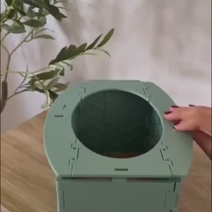 RoseGy™ Portable Folding Travel Potty for Toddlers – Reusable Kids Potty for Travel & Training