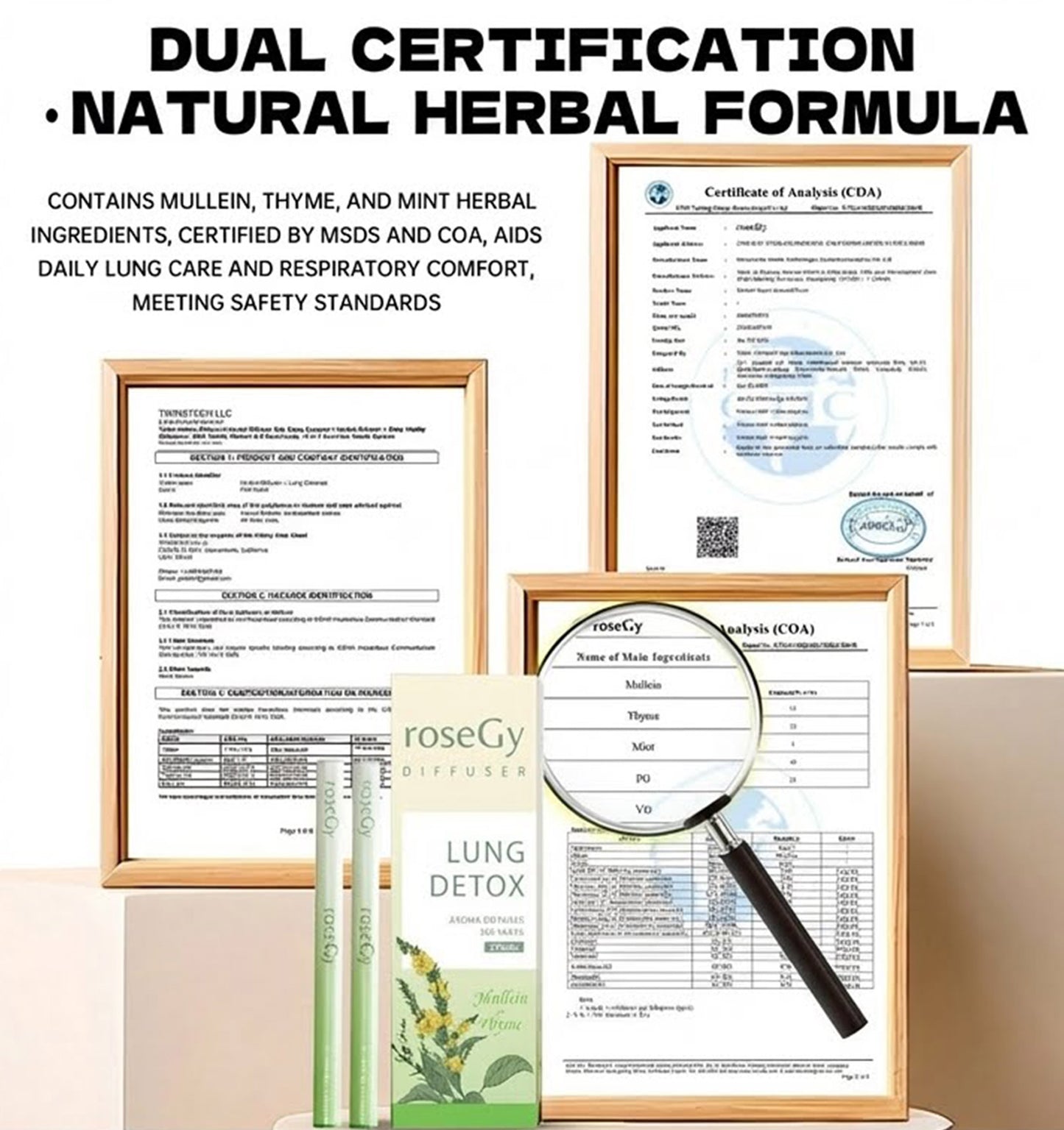 RoseGy™ Lung Cleanse Herbal Diffuser pen