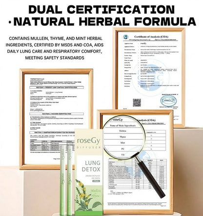 RoseGy™ Lung Cleanse Herbal Diffuser pen