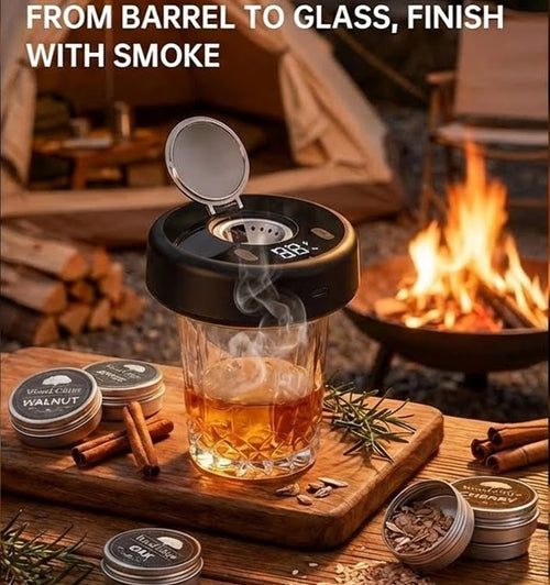 Whisky Electric Smoke 5.0. An Elegant Way to Smoke Your Whiskey at Home