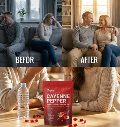 Men’s Performance & Timing Support – Cayenne Pepper Advanced Formula