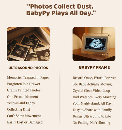 BabyPy First Capture Digital Frame (Live Ultrasound Digital Frame)