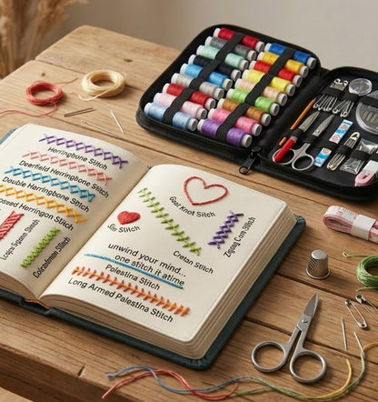 RoseGy™  A Thoughtful Gift She’ll Actually Use  embroidery stitch book Gift
