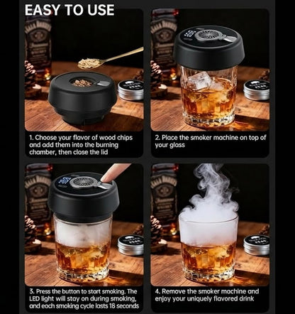 Whisky Electric Smoke 5.0. An Elegant Way to Smoke Your Whiskey at Home