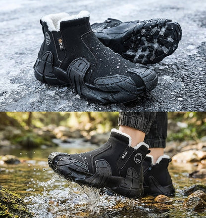 Rosegy winter boots water proof