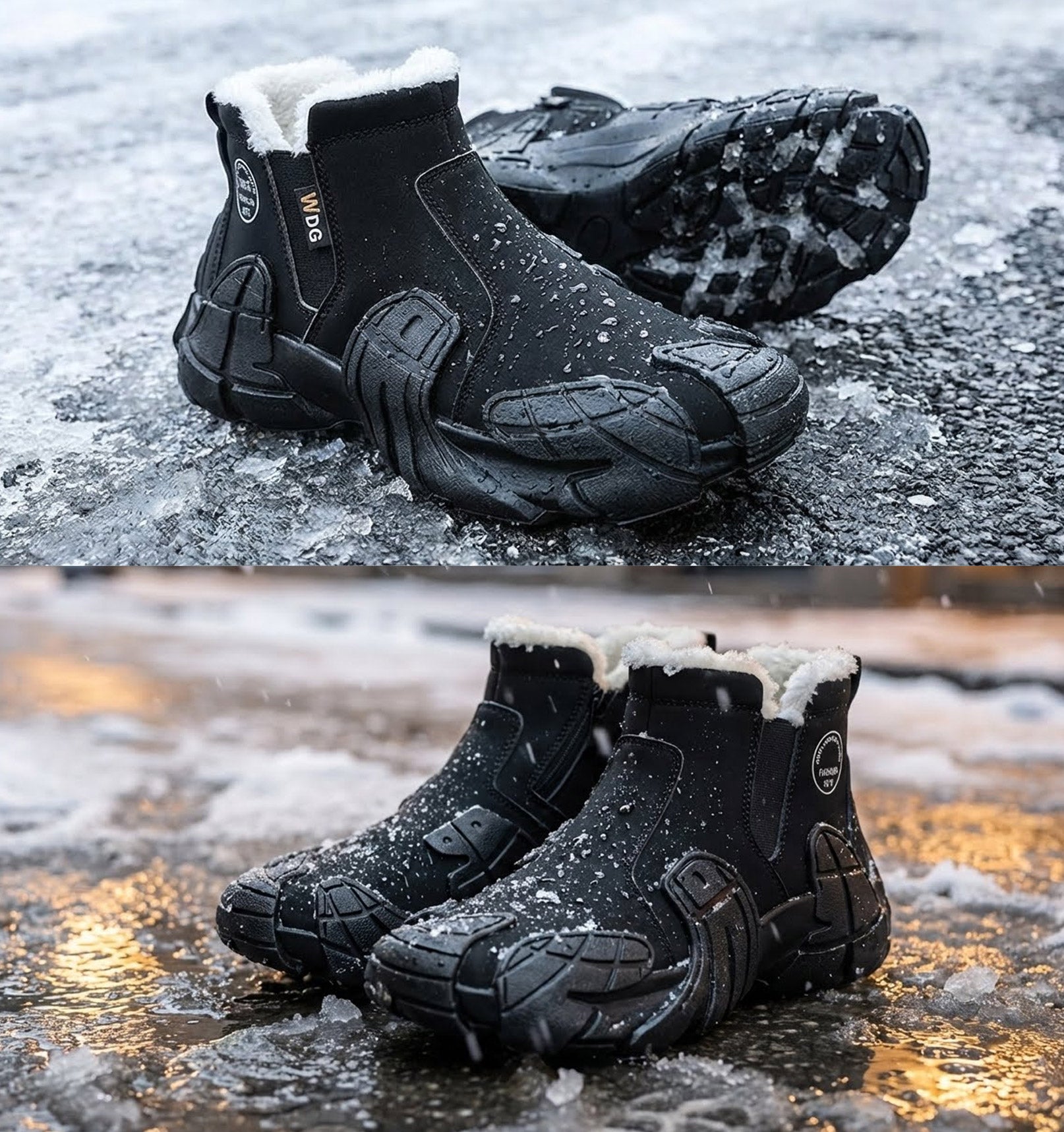 Rosegy winter boots water proof
