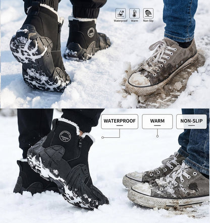 Rosegy winter boots water proof